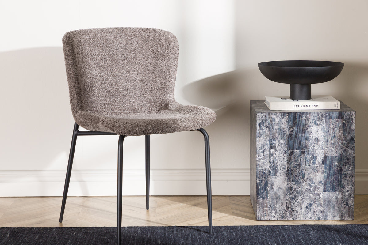 Modesto Dining Chair 2-pack Dark Grey