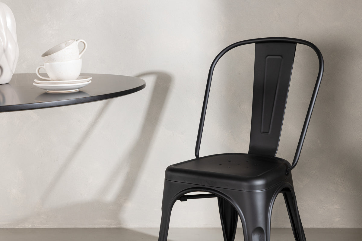 Tempe Dining Chair 4-pack Black