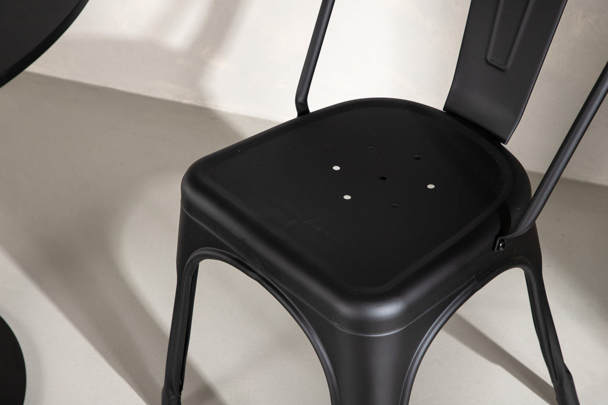 Tempe Dining Chair 4-pack Black