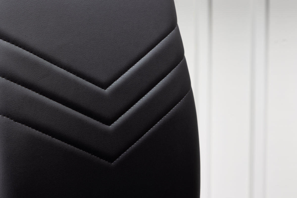 Lily Dining Chair 2-pack Black