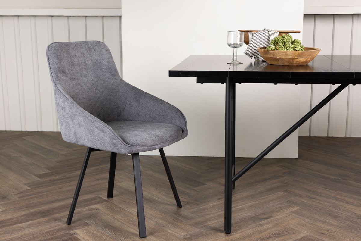 Rosie Dining Chair 2-pack Grey