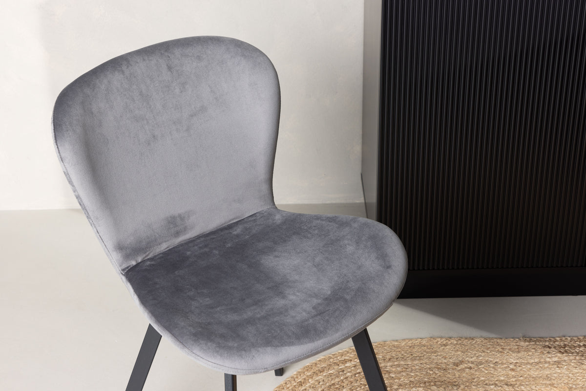 Lilja Dining Chair 2-pack Grey