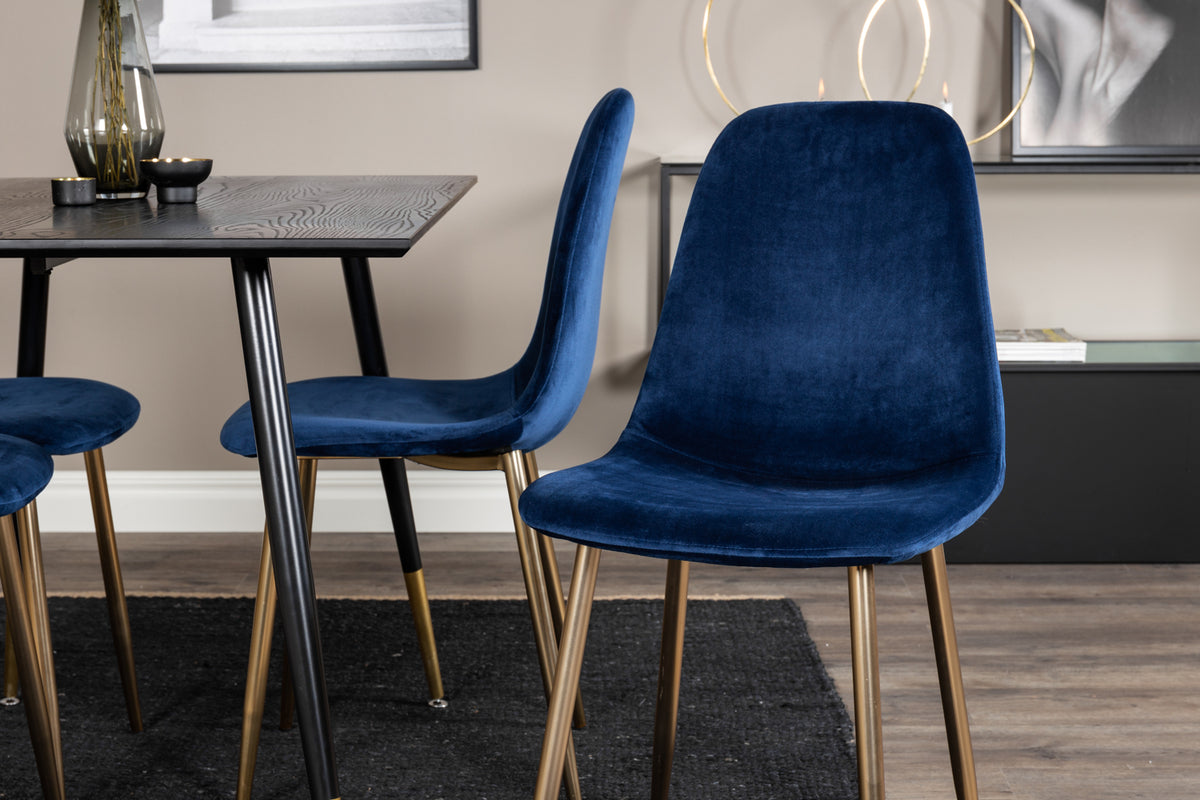 Polar Dining Chair 2-pack Blue
