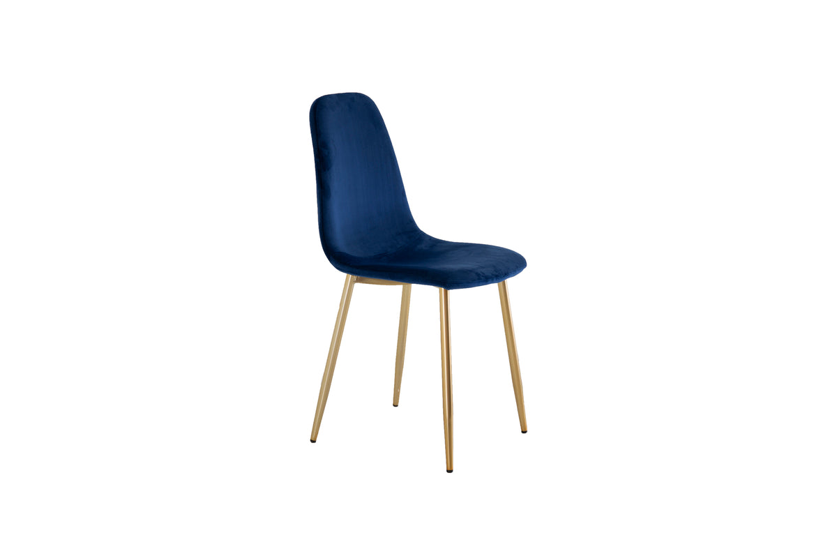 Polar Dining Chair 2-pack Blue