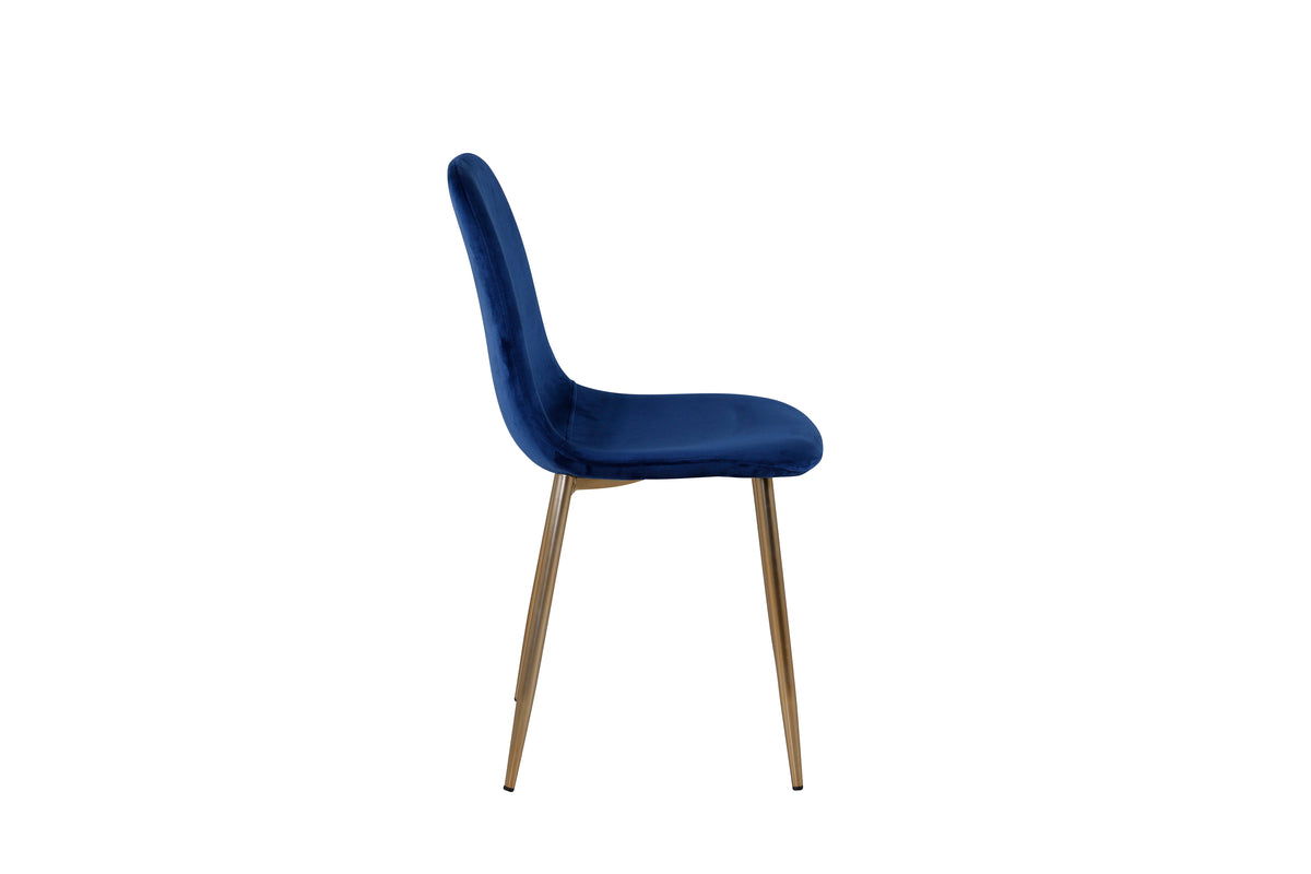 Polar Dining Chair 2-pack Blue