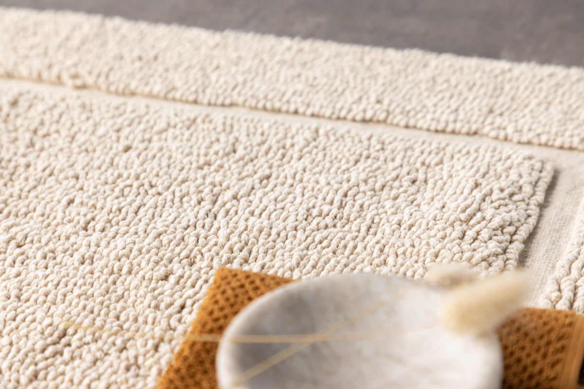 William Rectangular Carpet 80 x 50 Beige