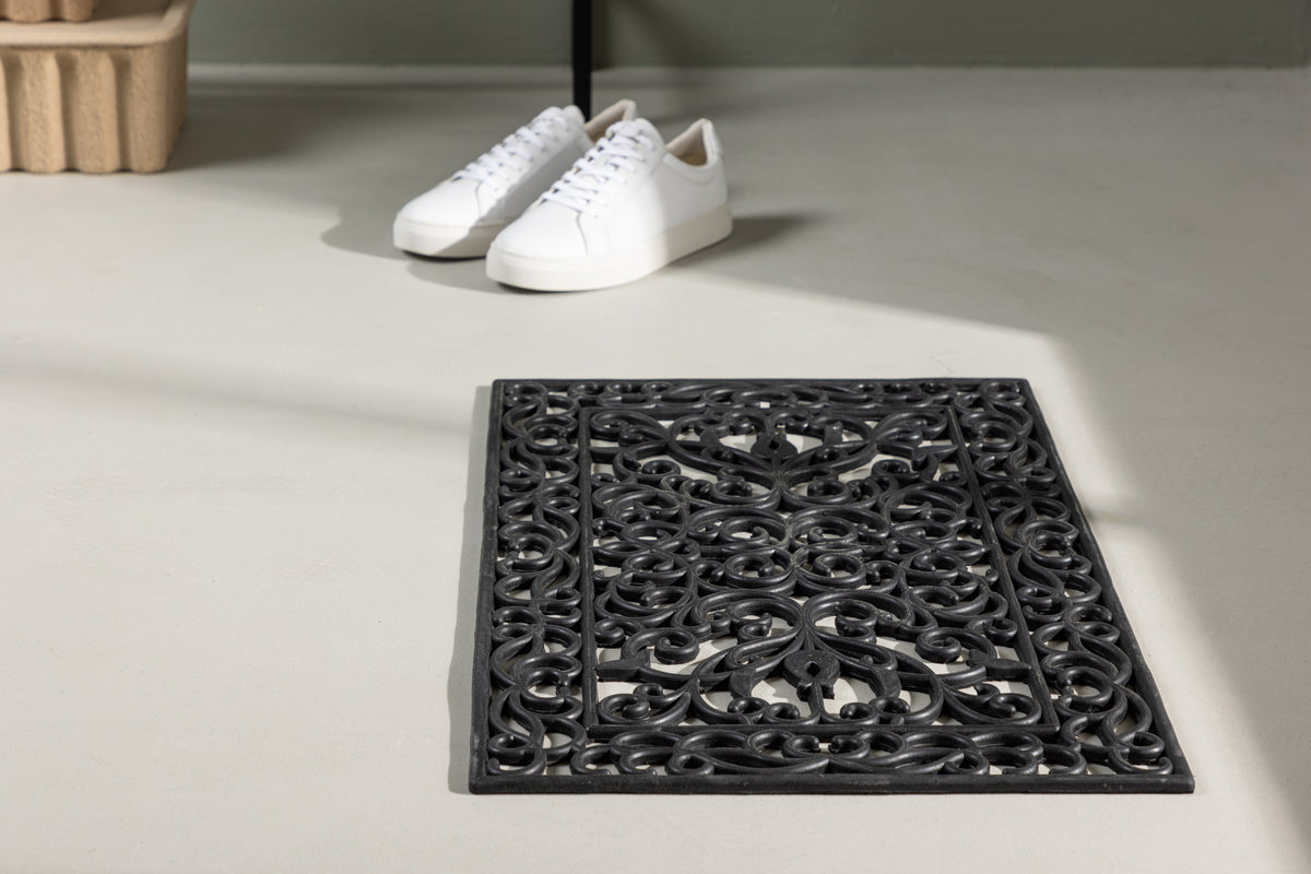 Mats Rectangular Carpet 75 x 45 Black