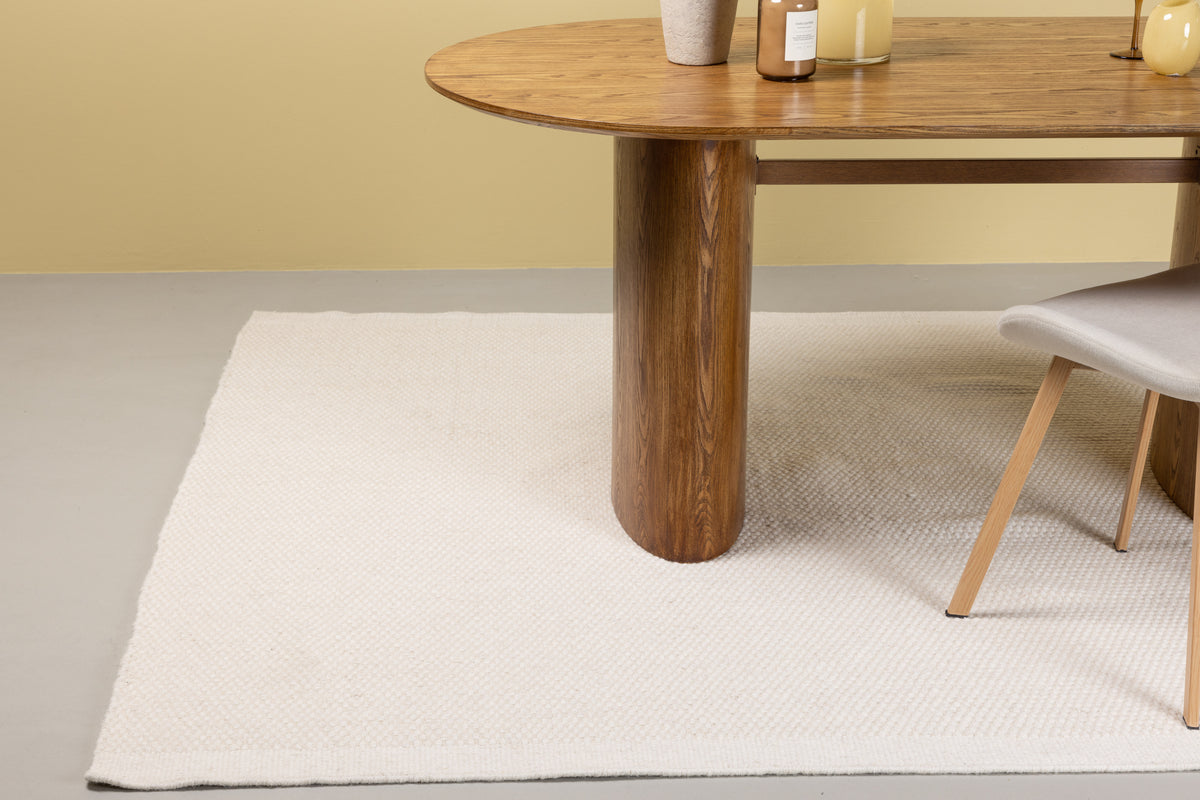 Vilma Rectangular Carpet 230 x 160 Offwhite