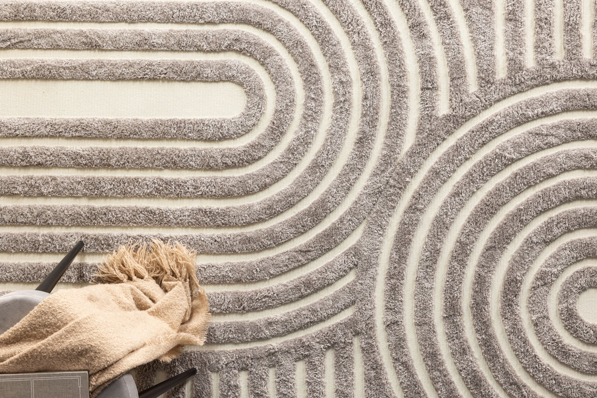 Nikita Rectangular Carpet 290 x 200 Grey