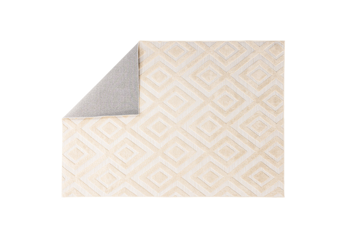 Rektangulära Mattor 200 x 290 Beige