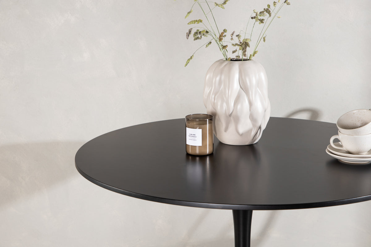 Glade Round Dining Table ⌀100 Black