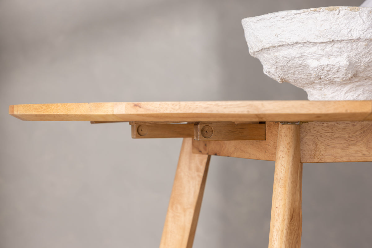 Yakidon Round Dining Table ⌀120 Brown