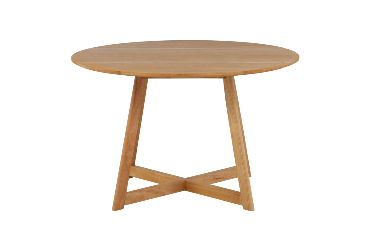 Yakidon Round Dining Table ⌀120 Brown