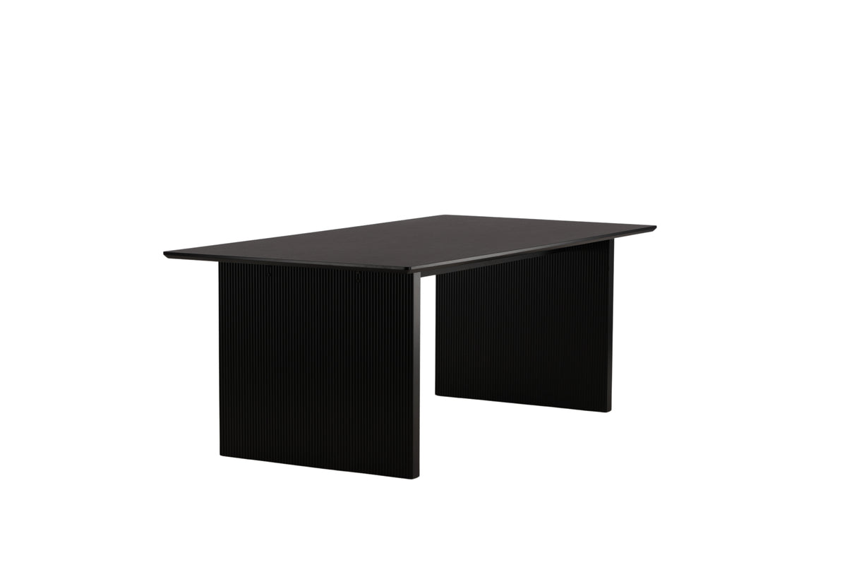 Vail Rectangular Dining Table 200 x 100 Black