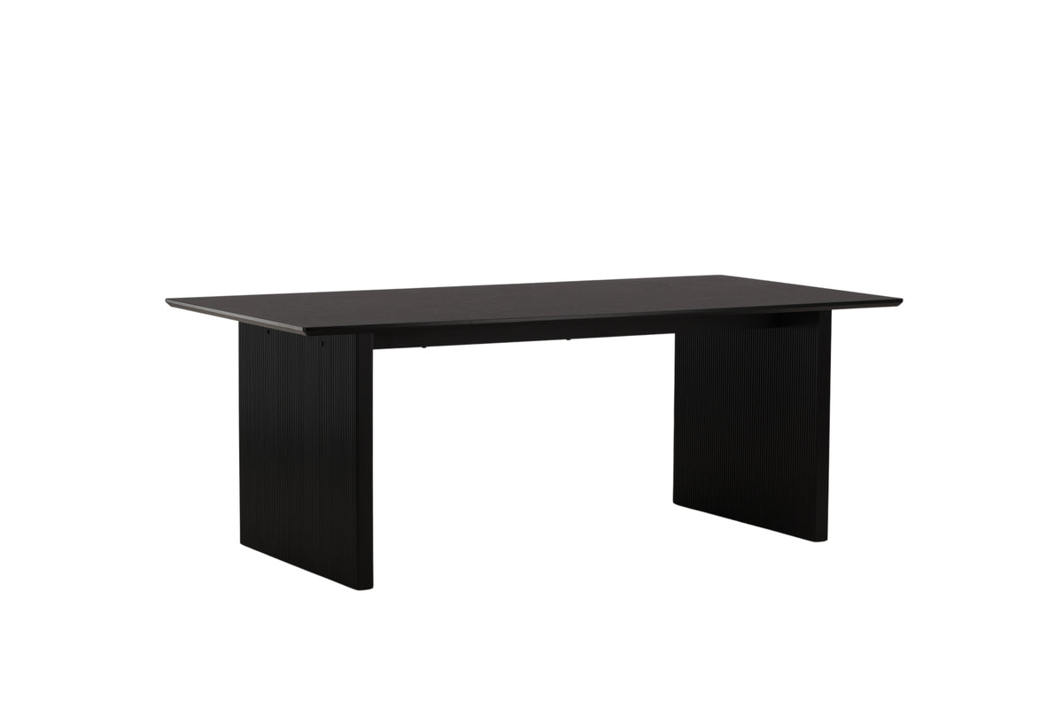 Vail Rectangular Dining Table 200 x 100 Black