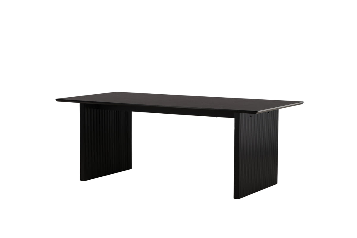 Vail Rectangular Dining Table 200 x 100 Black