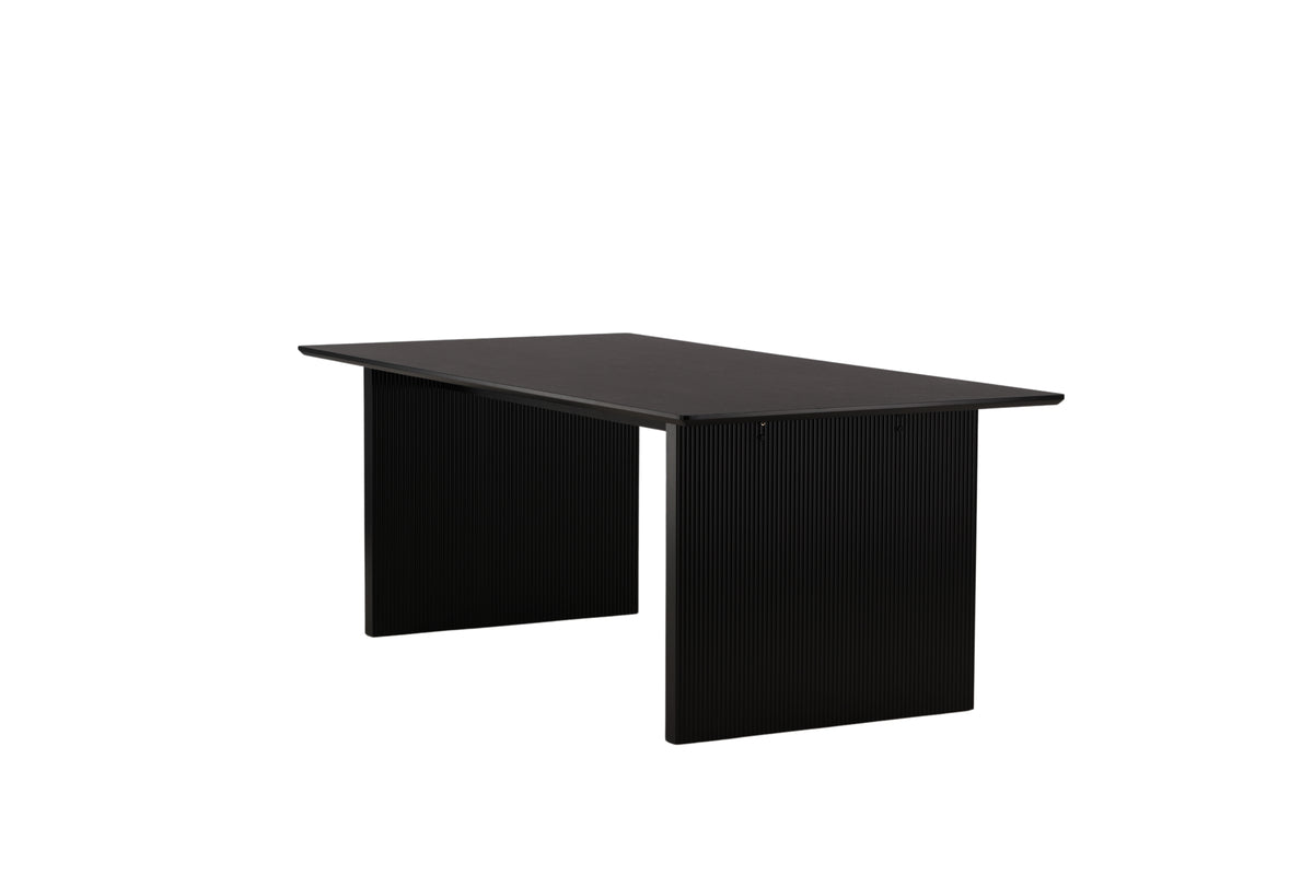 Vail Rectangular Dining Table 200 x 100 Black