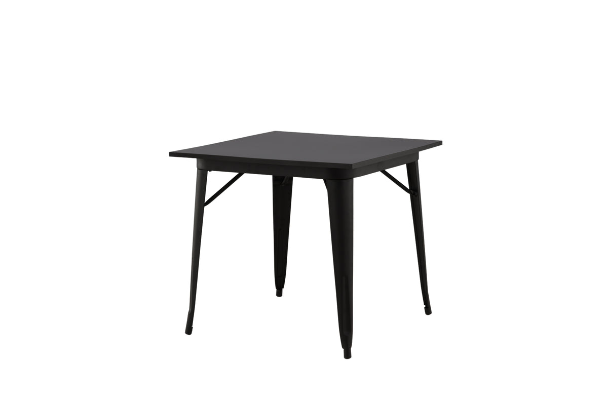 Tempe Rectangular Dining Table 80 x 80 Black