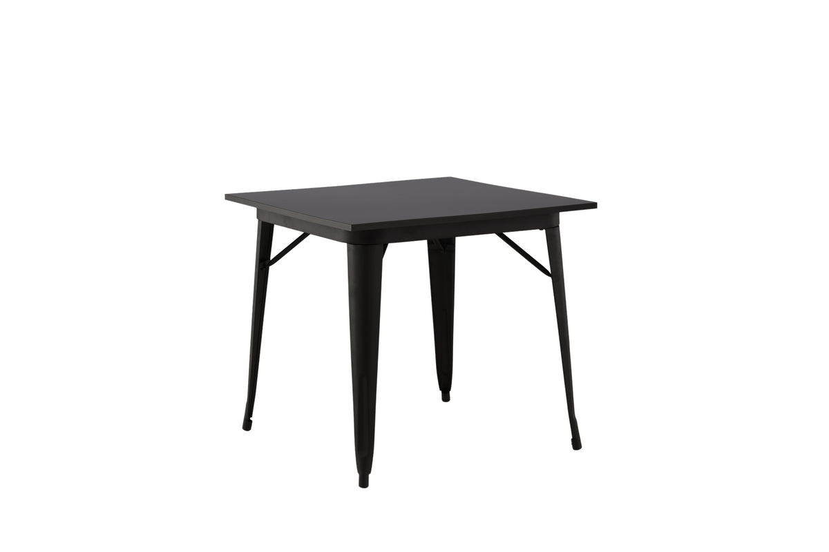 Tempe Rectangular Dining Table 80 x 80 Black
