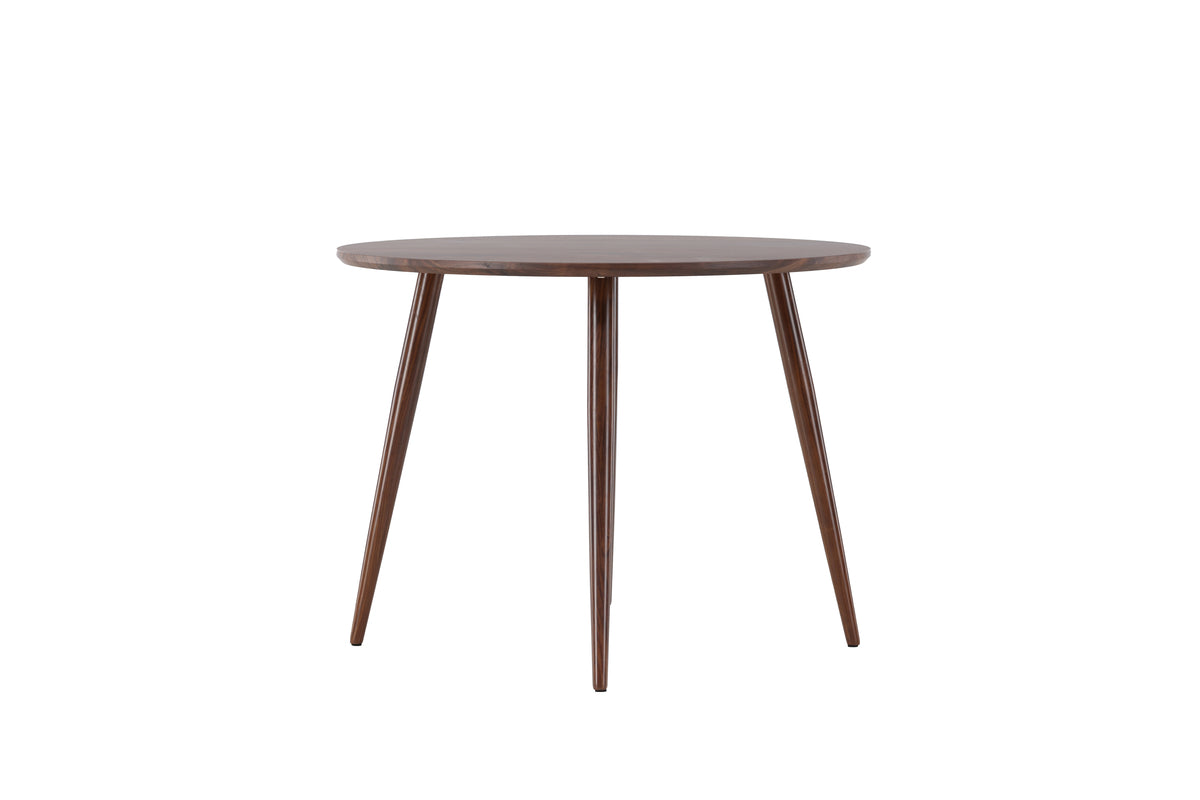 Sanford Round Dining Table ⌀100 Dark Brown