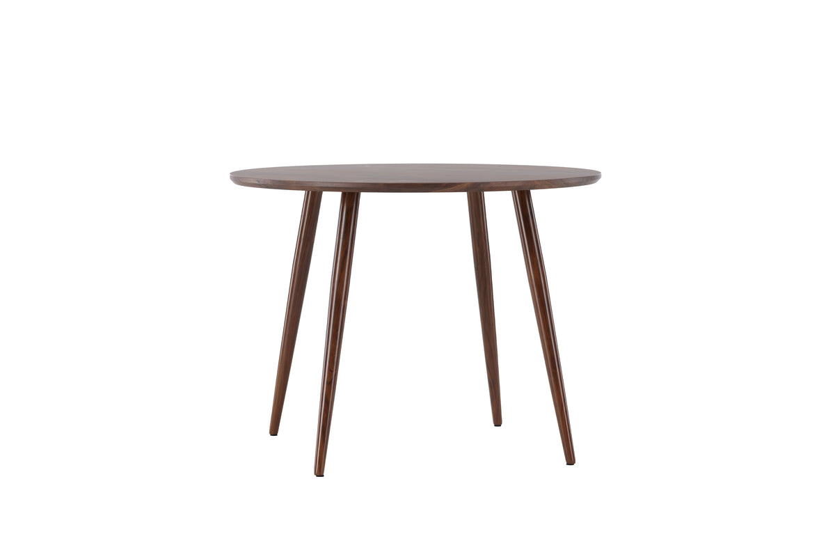 Sanford Round Dining Table ⌀100 Dark Brown