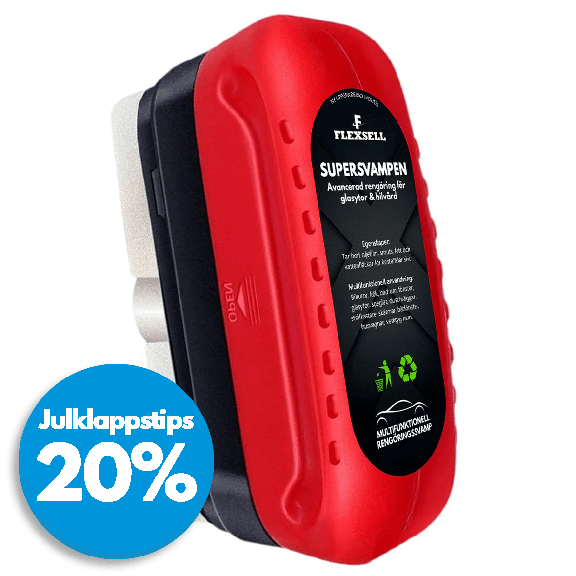 Supersvampen – Glasrengörare