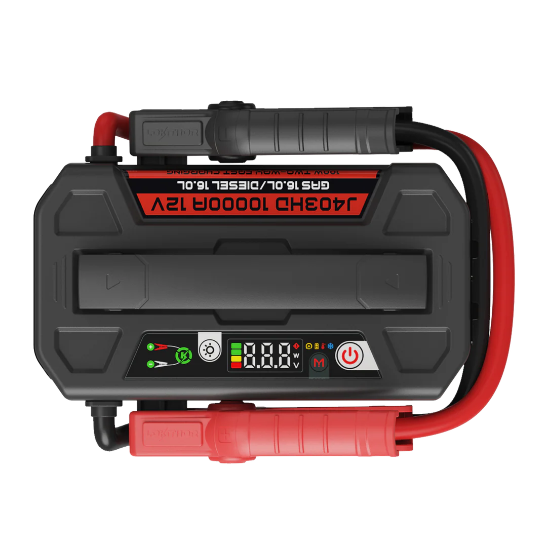 Lokithor J403HD – Heavy Duty Bilstartare med 10000A för Tunga Fordon