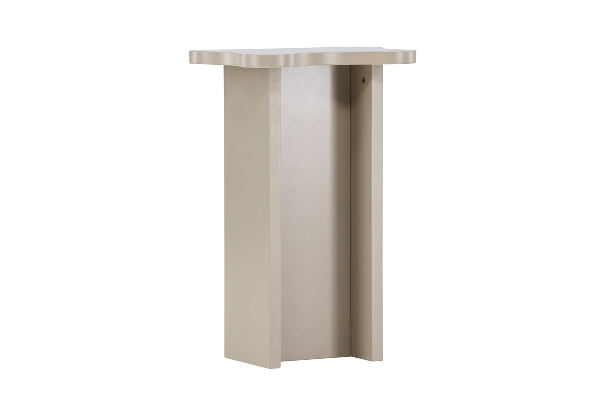 Molde Side Table 42 x 30 Beige