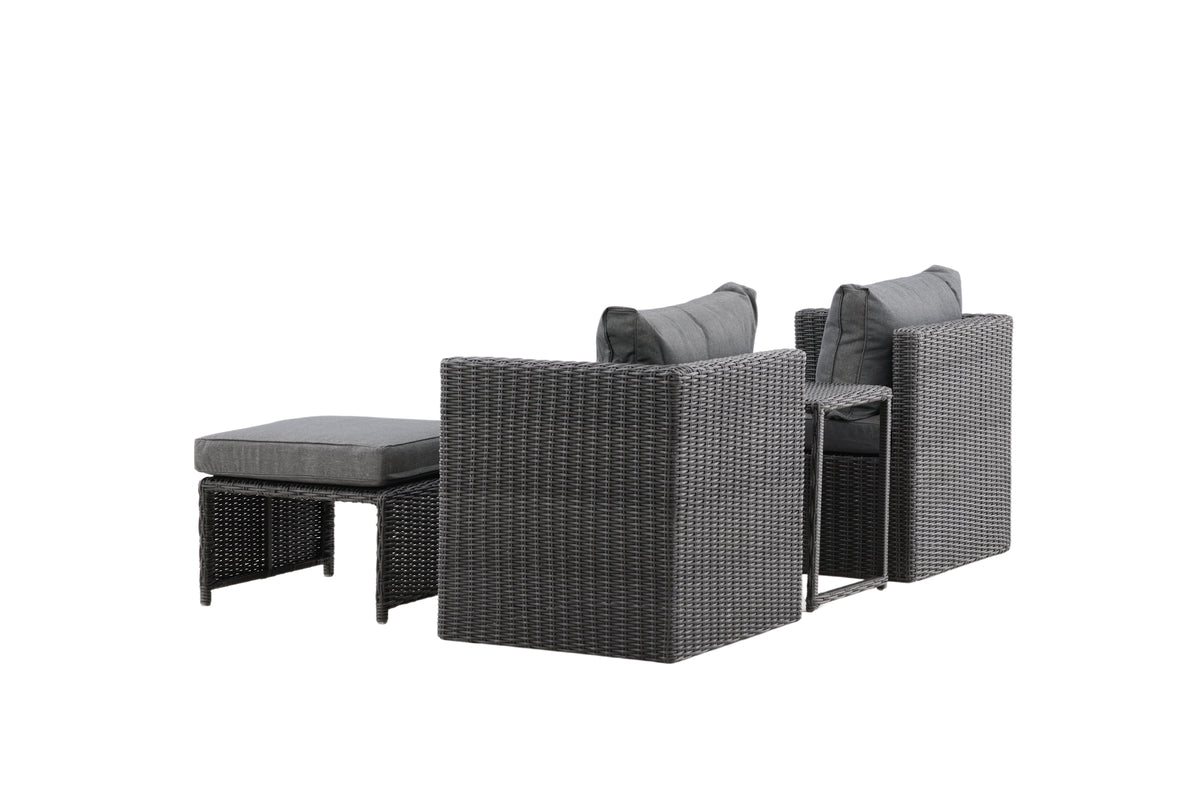 Lounge Set Svart