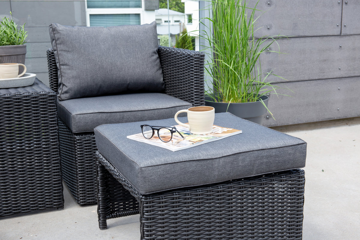 Lounge Set Svart