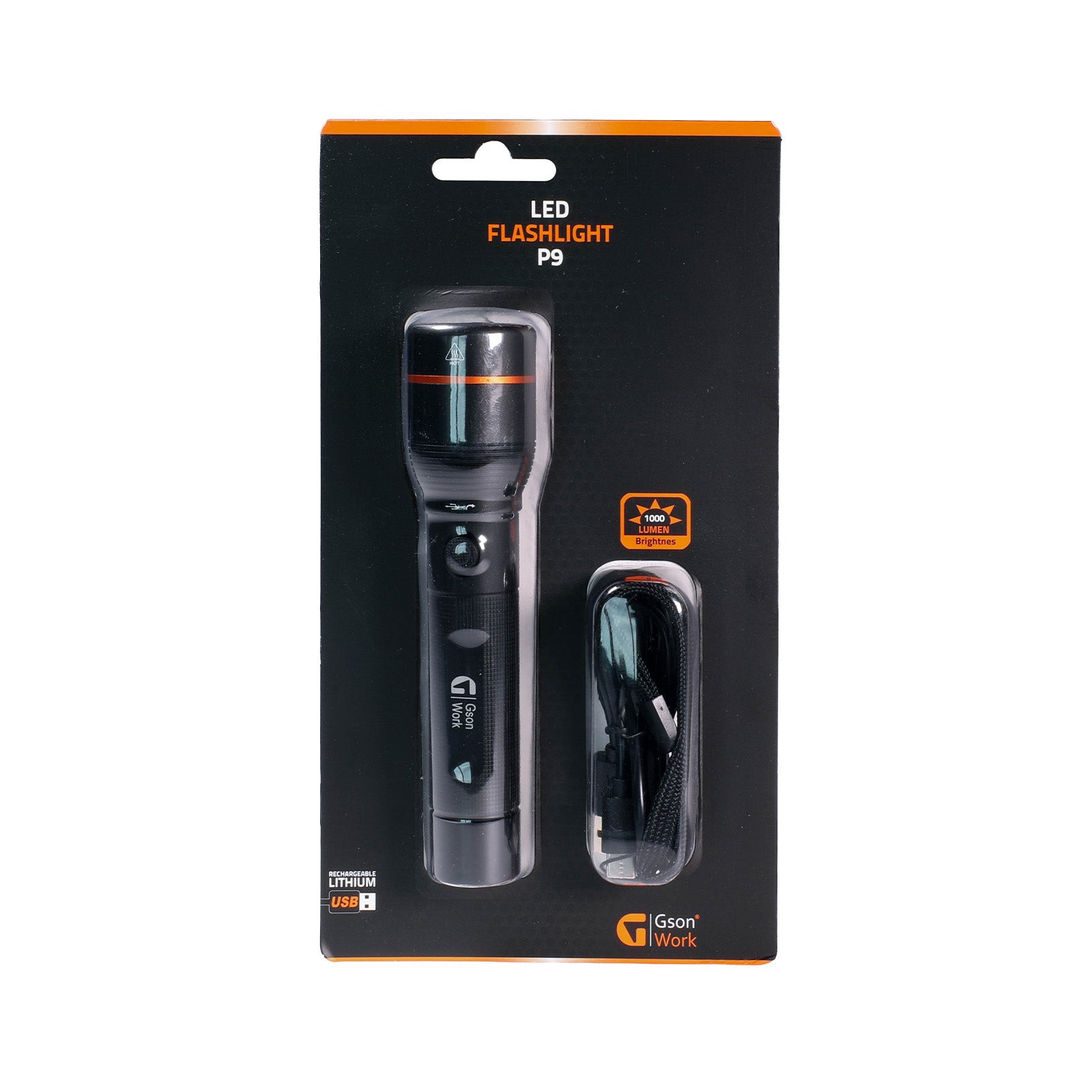 LED Flashlight P9 – Kraftfull ficklampa med OSRAM P9 LED