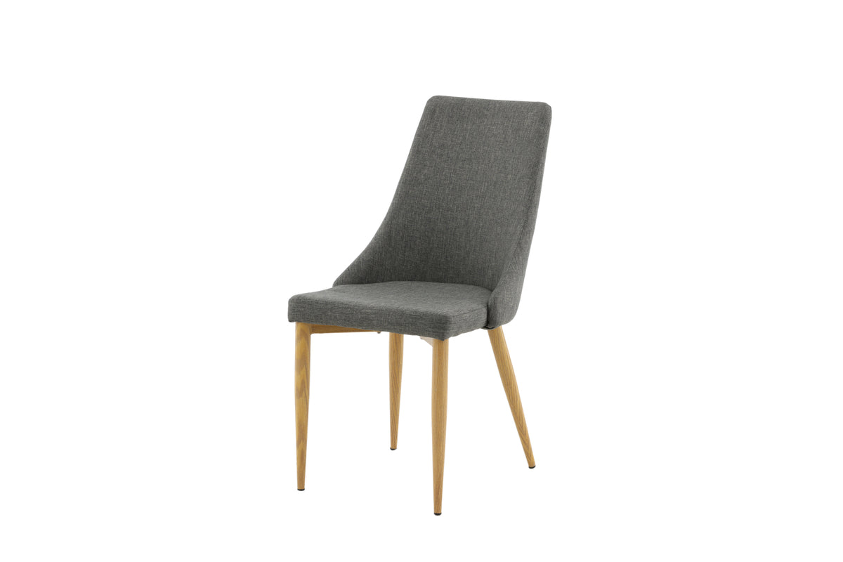 Leone Dining Chair Dark Grey
