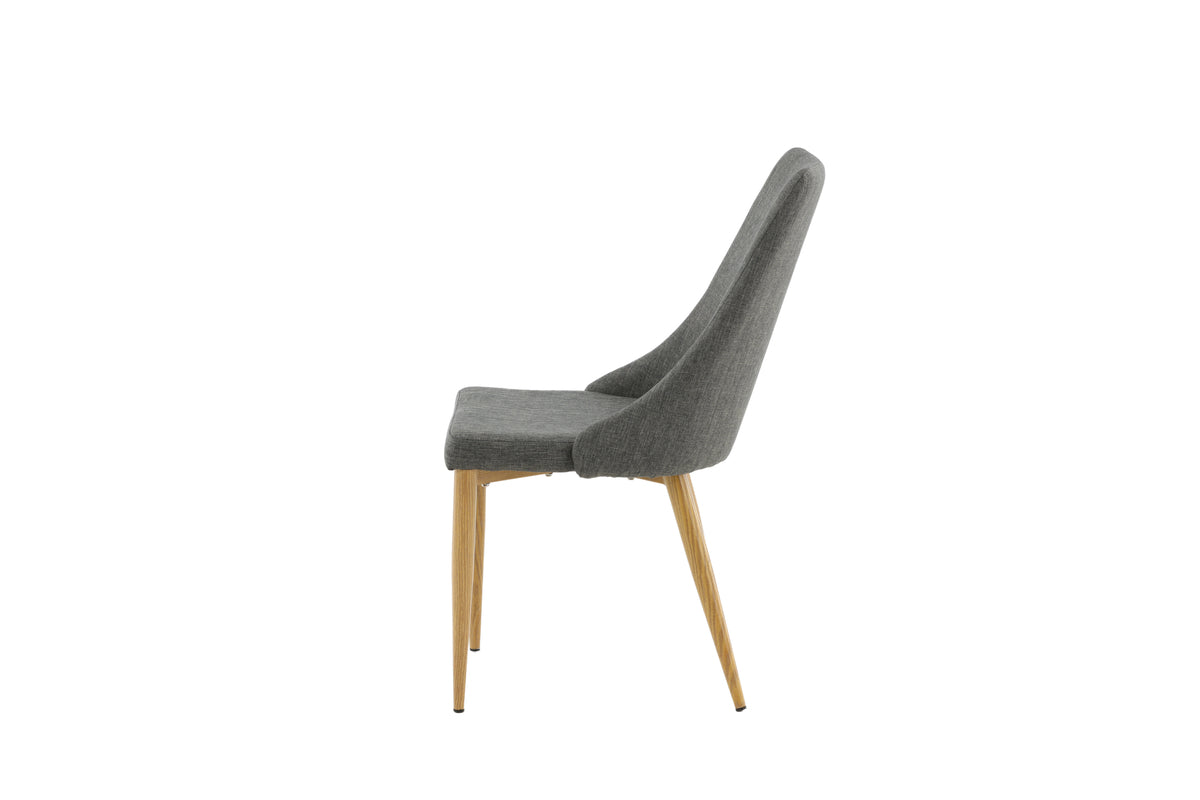 Leone Dining Chair Dark Grey