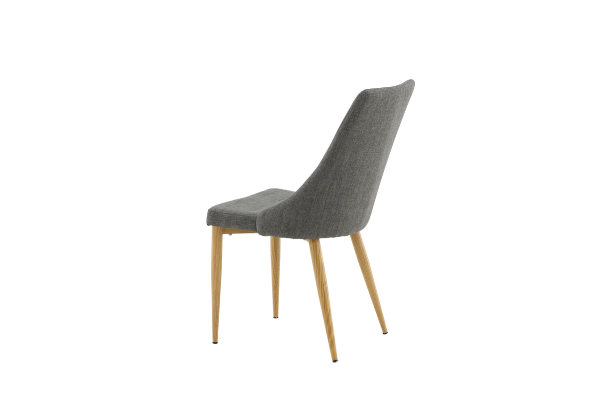 Leone Dining Chair Dark Grey