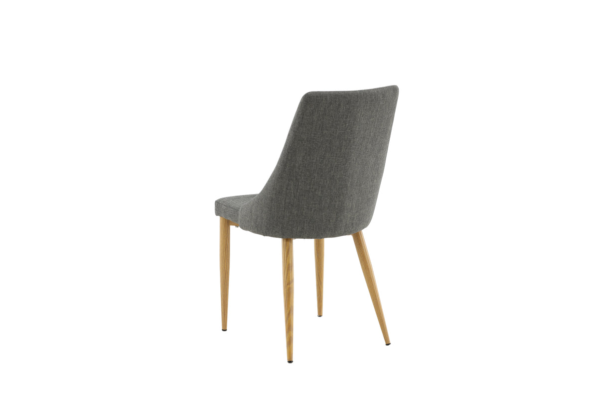 Leone Dining Chair Dark Grey