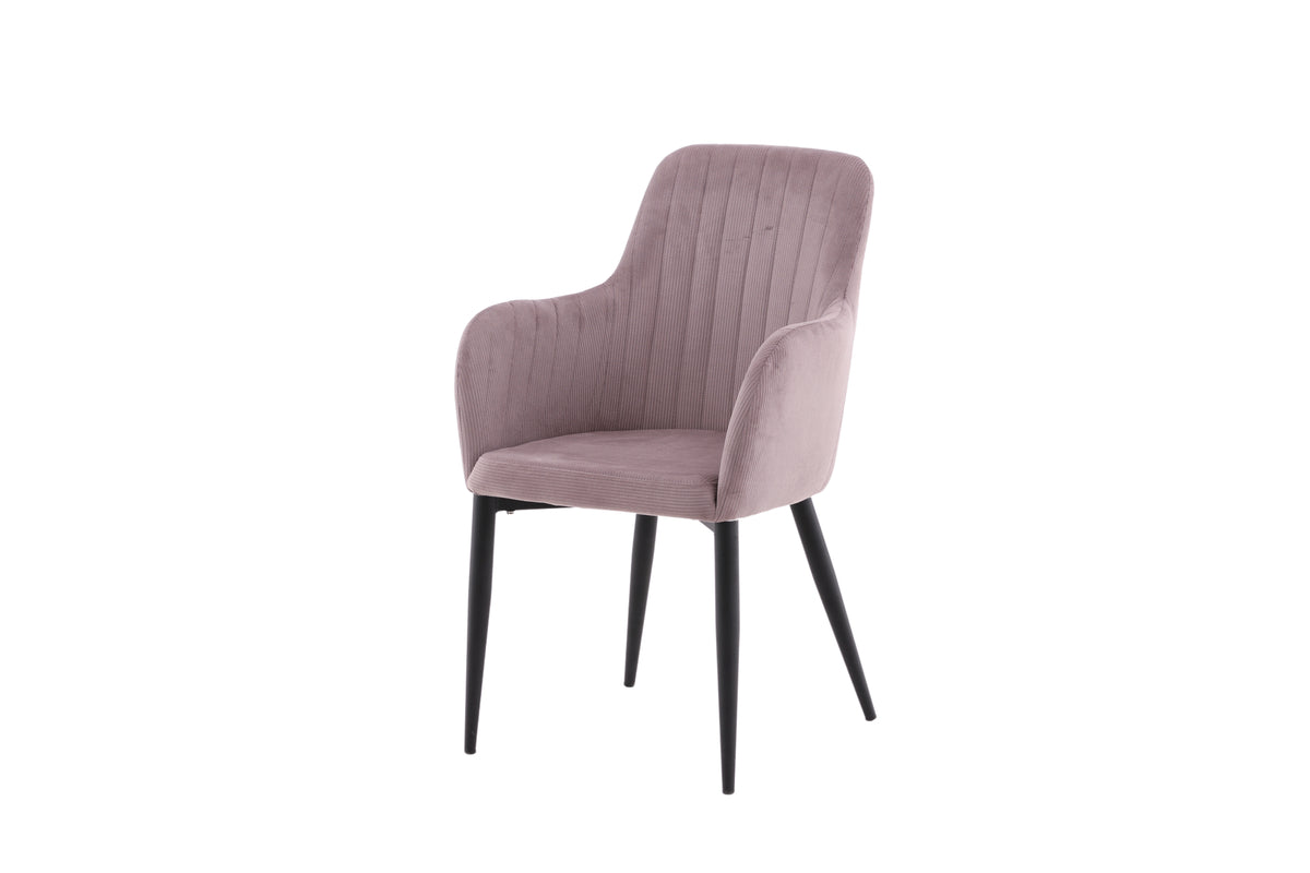 Comfort Dining Chair 2-pack Dusty Pink