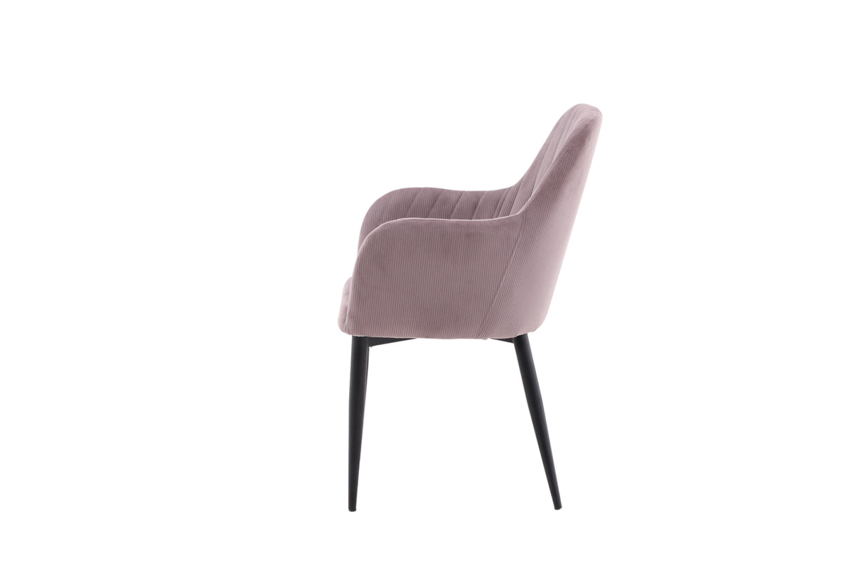 Comfort Dining Chair 2-pack Dusty Pink