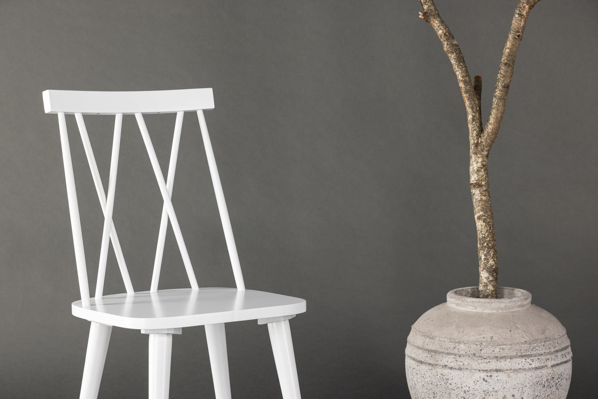 Dining chairs 2-pack White