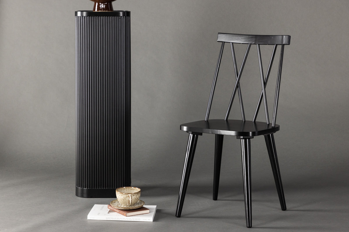 Mariette Dining Chair 2-pack Black