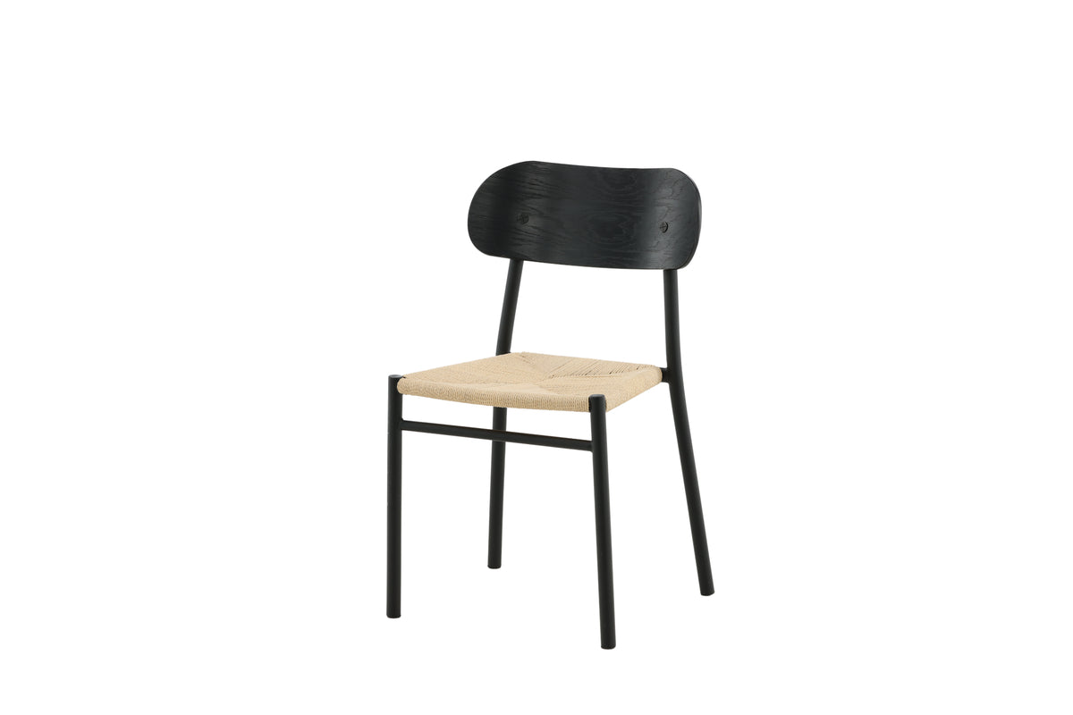 Polly Dining Chair 2-pack Black
