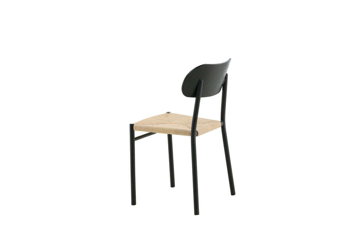 Polly Dining Chair 2-pack Black