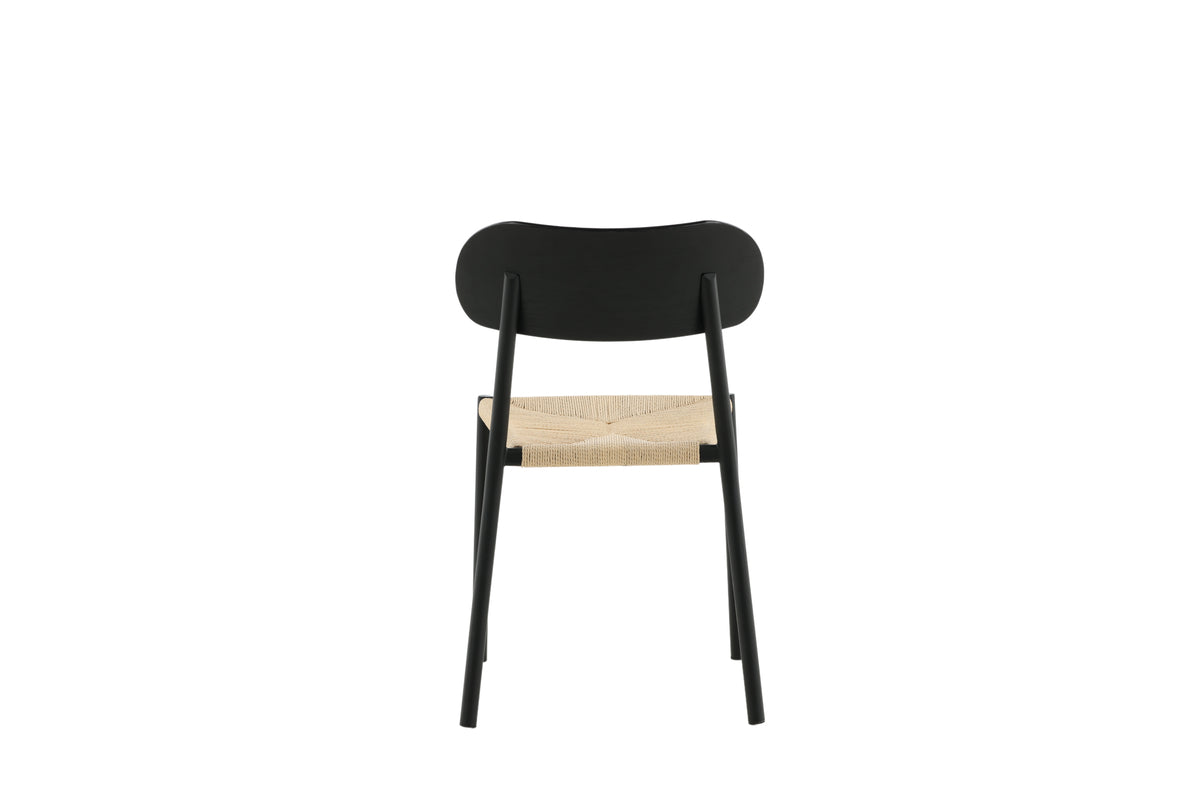Polly Dining Chair 2-pack Black