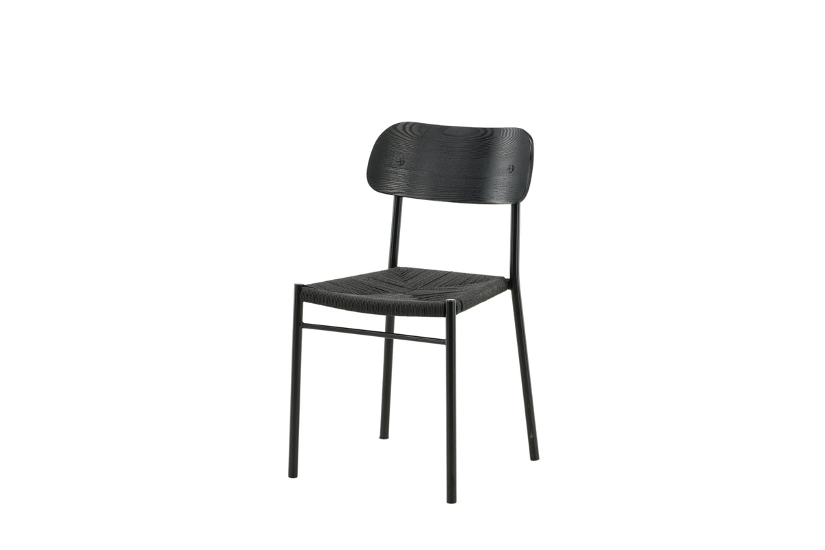 Polly Dining Chair 2-pack Black