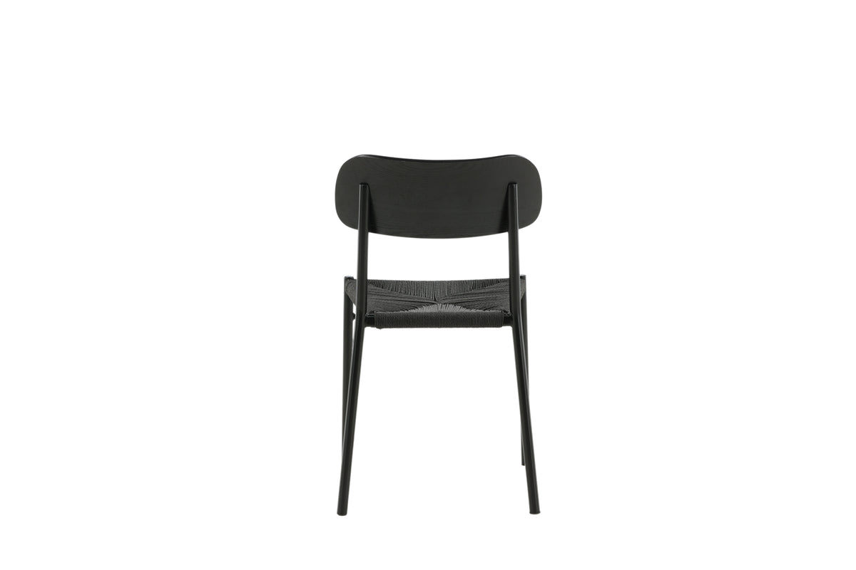Polly Dining Chair 2-pack Black