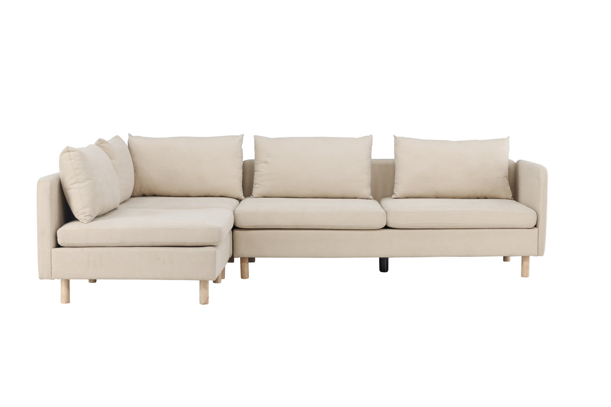 3-sits soffor Beige