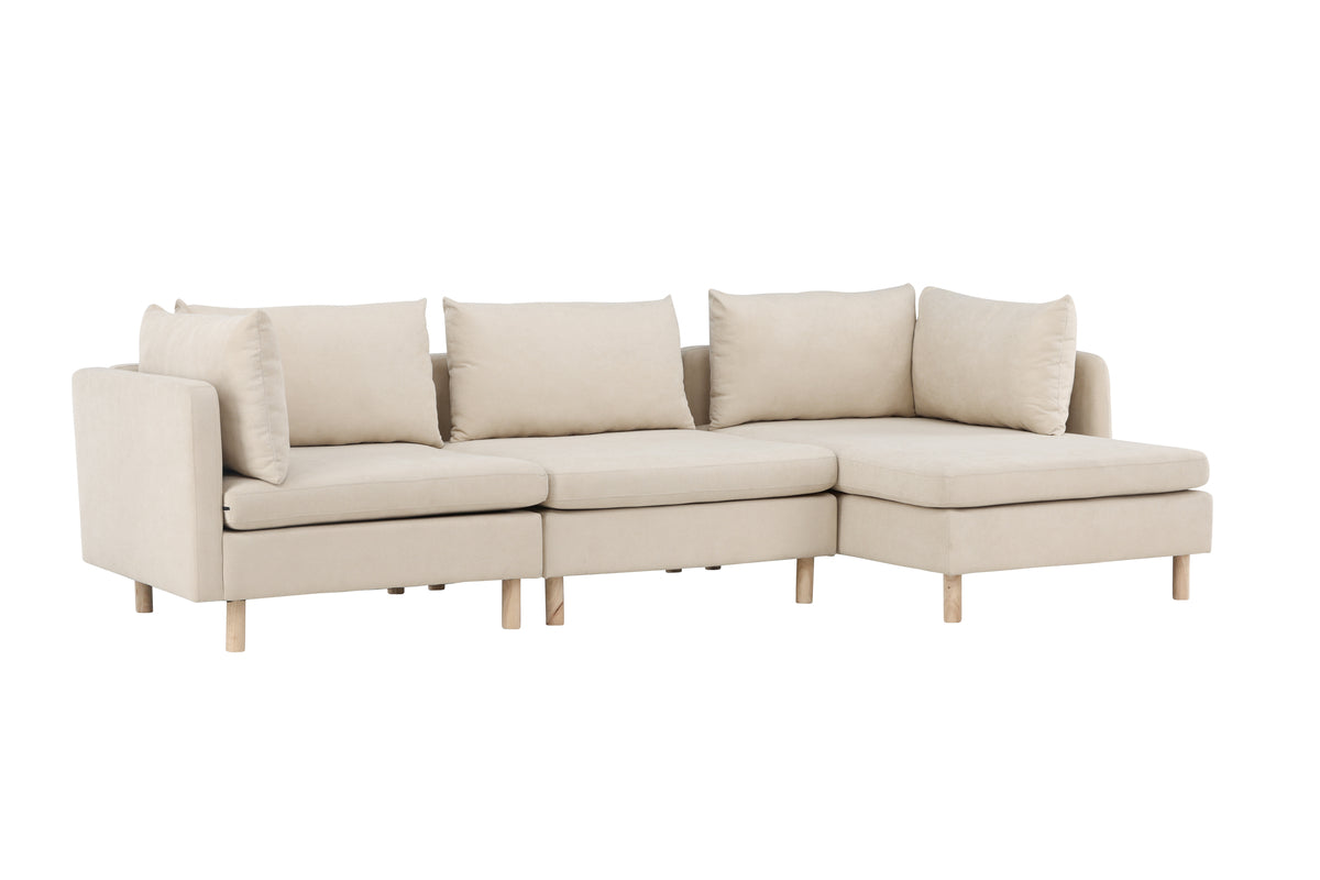 3-sits soffor Beige