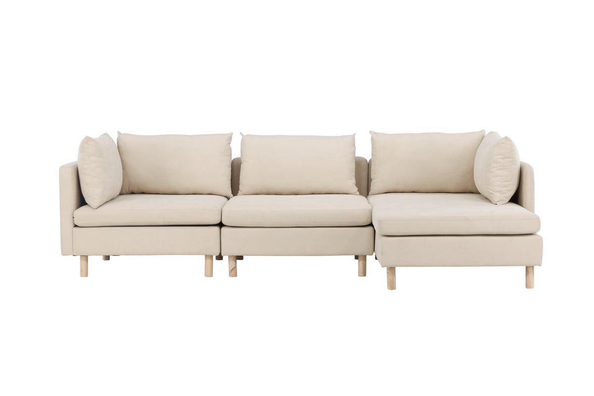 3-sits soffor Beige