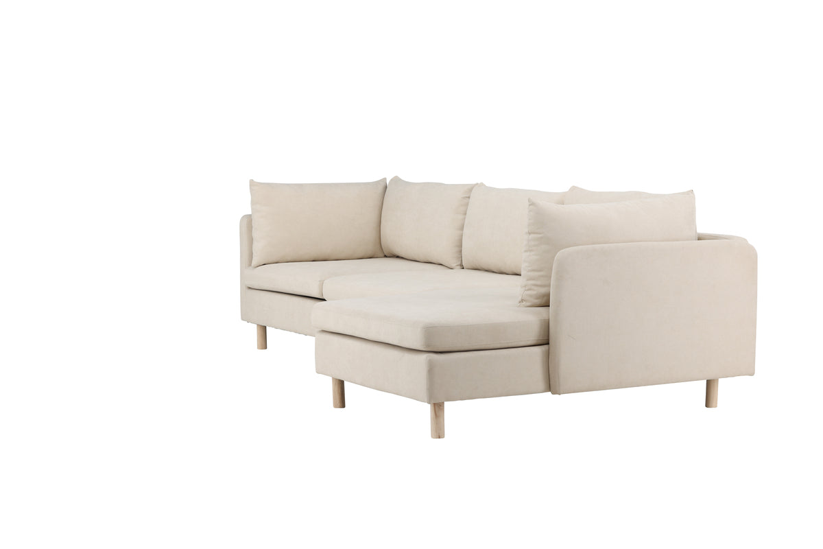 3-sits soffor Beige