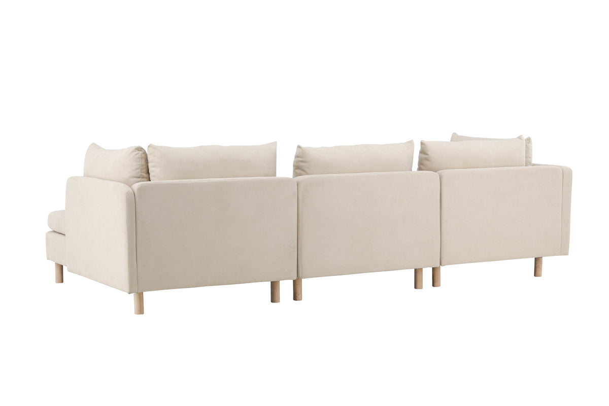 3-sits soffor Beige