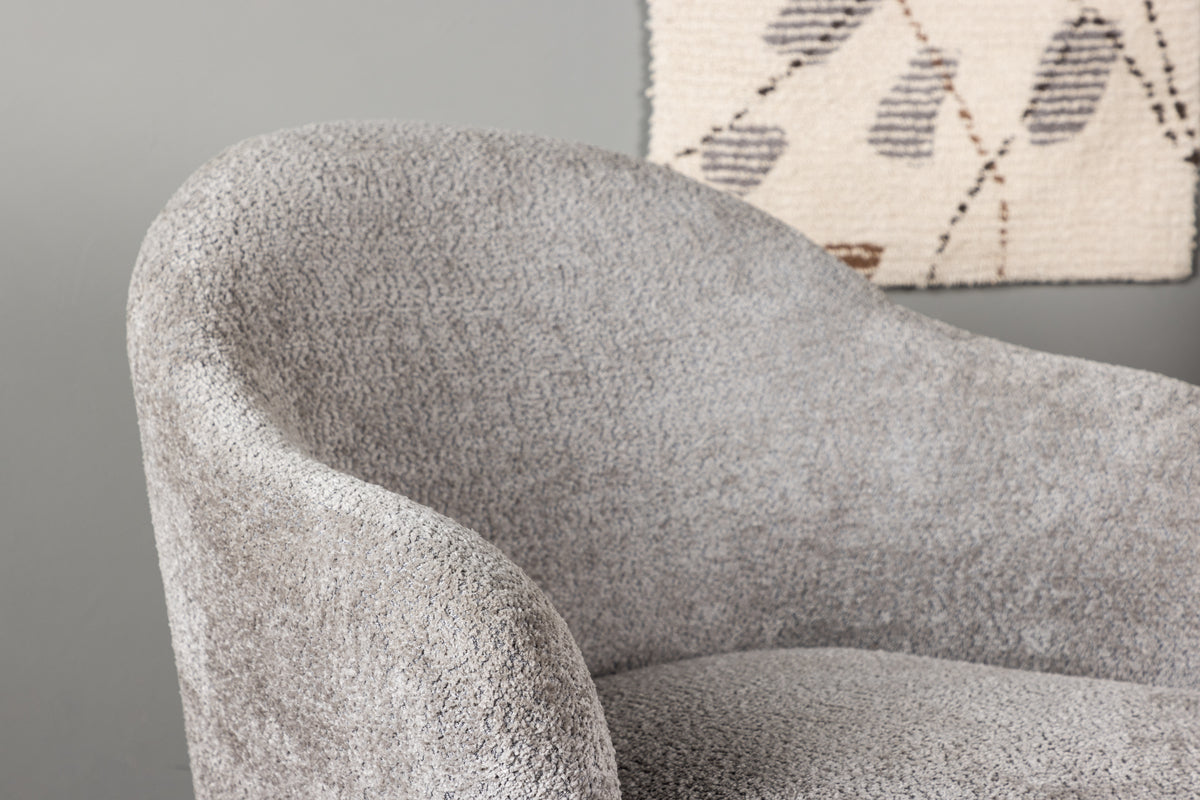 Catania Armchair Light Grey